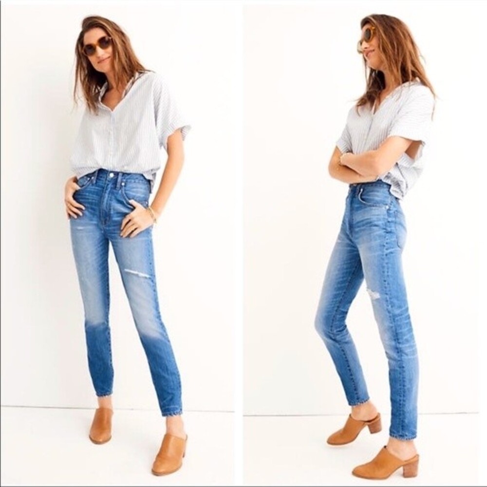Madewell Rigid High-Rise Skinny Jeans 29 NWT H5845
